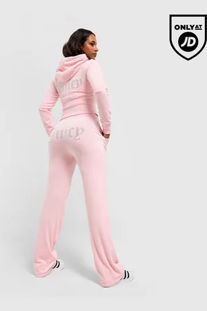Juicy Couture Diamante Velour Track Pants