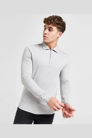 Belier Paris Long Sleeve Zipped Polo Shirt
