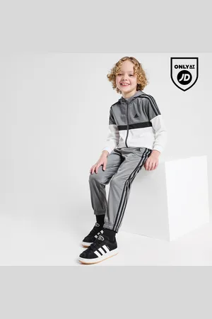 adidas Badge of Sport Poly Full Zip Tracksuit Children