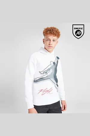 Jordan Flight Outline Overhead Hoodie Junior