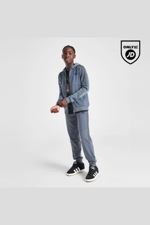 adidas Sst Linear Poly Full Zip Hoodie Junior
