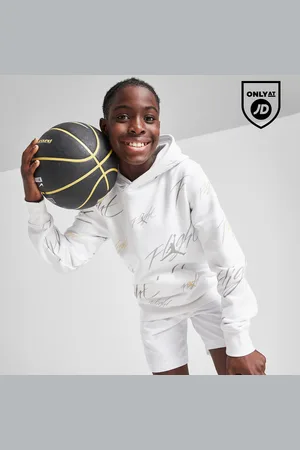 Jordan All Over Print Flight Hoodie Junior