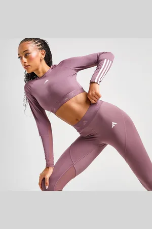 adidas Hyperglam Long Sleeve Crop Top