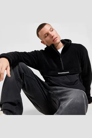 Nicce London Calix 1/4 Zip Fleece Hoodie