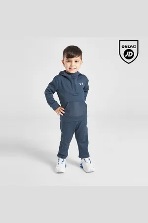 Under Armour Hooded 1/4 Zip Grid Fleece Tracksuit Infant