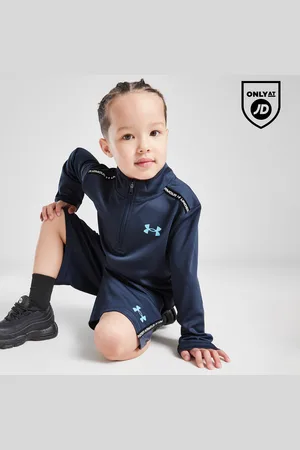 Under Armour Vanish Grid 1/4 Zip/Shorts Set Children