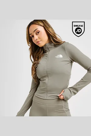The North Face Rib Long Sleeve Full Zip Top