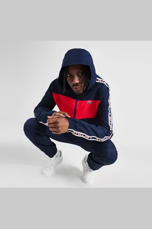 Lacoste Panel Woven Hoodie