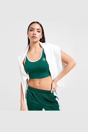 adidas 3-Stripes Crop Tank Top