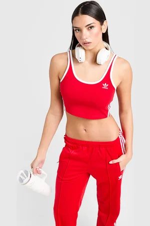 adidas 3-Stripes Crop Tank Top