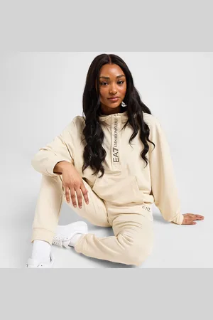 EA7 Logo Placket Overhead Tracksuit