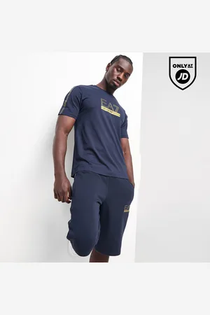 EA7 Tape Large Logo T-Shirt