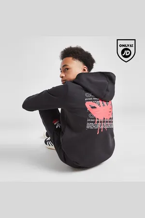 adidas Graffiti Trefoil Hoodie Junior
