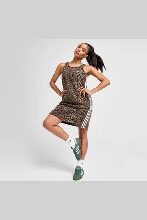adidas Leopard Print Denim Dress