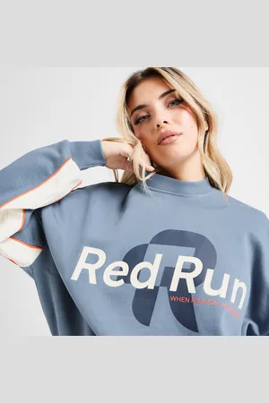 Red Run Activewear Muse Oversized Crew Sweatshirt
