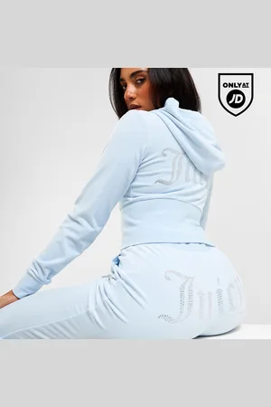 Juicy Couture Diamante Velour Track Pants