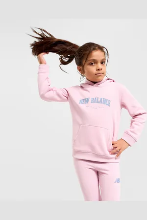 New Balance Arch Logo Hoodie/Leggings Tracksuit Set Children