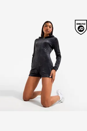 Juicy Couture Diamante Velour Romper Suit