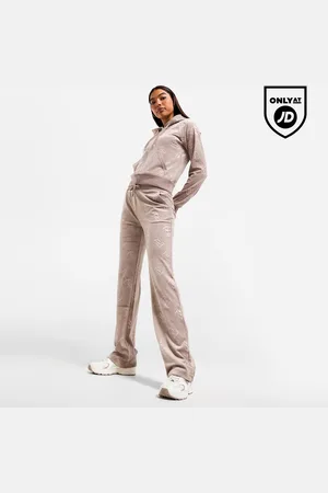 Juicy Couture Velour Monogram Track Pants