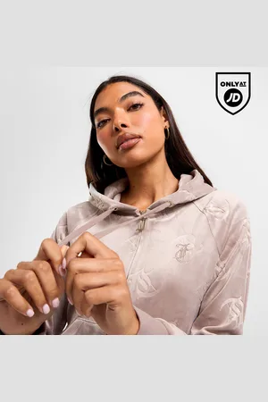 Juicy Couture Velour Monogram Hoodie