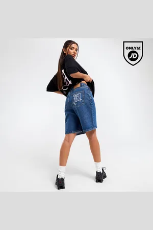 Hoodrich Paisley Denim Jorts