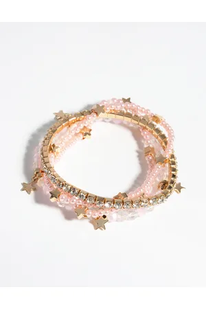 Lovisa Kids Bead & Star Charm Bracelet