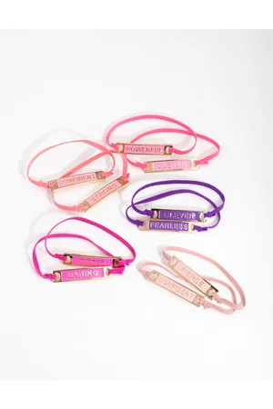 Lovisa Kids Enamel Mega Best Friend Bracelet 10-Pack