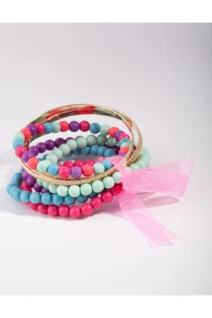 Lovisa Kids Pearly Baby Mixed Wrist Bangle Pack