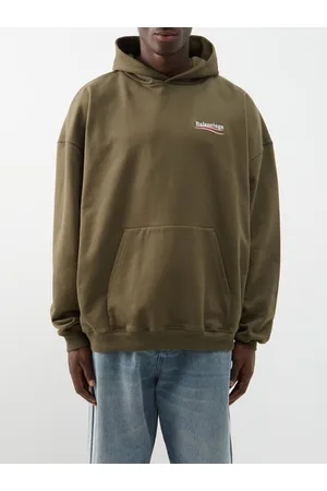 Balenciaga sweatshirt 2024 mens olive