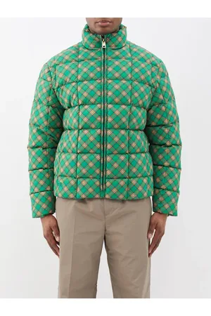 ERL - Quilted Camouflage-Print Cotton Down Jacket - Green ERL