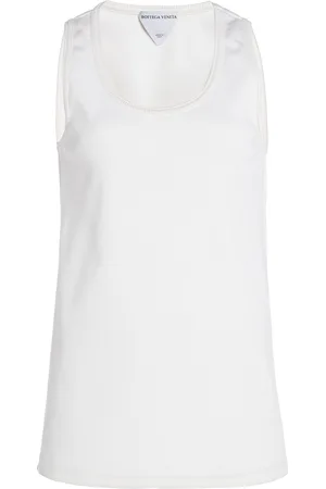 Bottega Veneta Ribbed Cotton Tank Top - - L - Moda Operandi