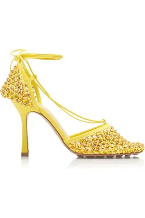 Bottega Veneta Sparkle Stretch Sandals - - IT 36 - Moda Operandi