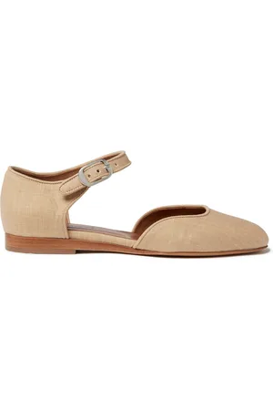 Le Monde Beryl Linen Mary Jane Sandals - - IT 36 - Moda Operandi