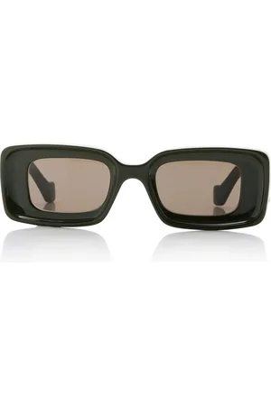 Loewe Anagram Square-Frame Acetate Sunglasses - - OS - Moda Operandi