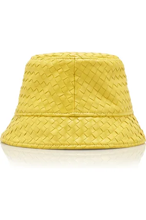 Bottega Veneta Intrecciato Leather Bucket Hat - - S - Moda Operandi