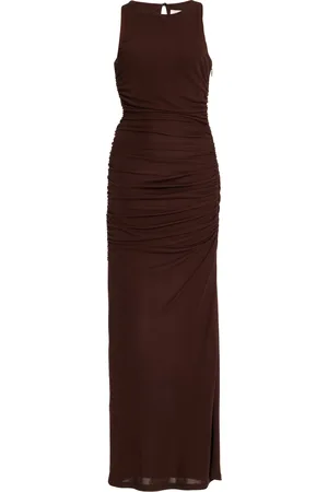 Carolina Herrera Ruched Jersey Maxi Dress - - XXL - Moda Operandi