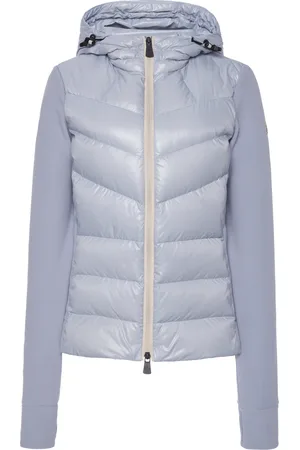 Moncler Down-Paneled Fleece Cardigan - - XS - Moda Operandi