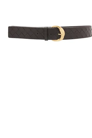 Bottega Veneta Essential Twist Intrecciato Leather Belt - - 65 cm - Moda Operandi