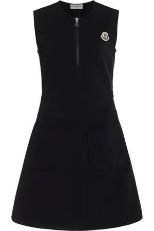 Moncler Cotton-Blend Mini Dress - - M - Moda Operandi