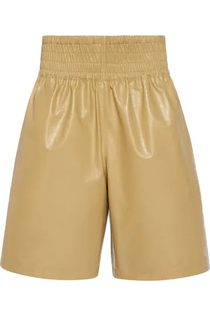 Bottega Veneta Leather Shorts - - IT 36 - Moda Operandi