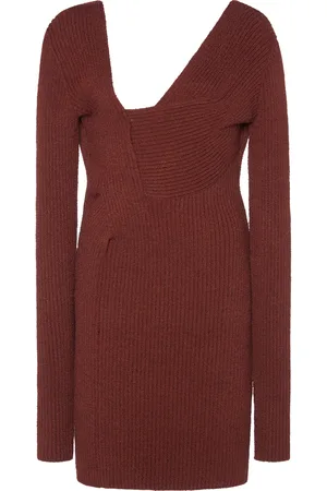 Bottega Veneta Ribbed-Knit Mini Dress - - IT 40 - Moda Operandi