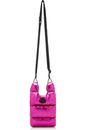 Moncler Legere Small Metallic-Nylon Crossbody Bag - - OS - Moda Operandi