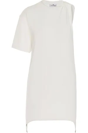 Courrèges One-Sleeve Stretch-Jersey Dress - - S - Moda Operandi