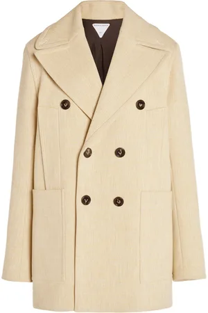 Bottega Veneta Double-Breasted Cocoon Coat - - IT 36 - Moda Operandi