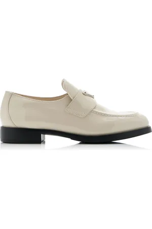 Prada Patent Leather Loafers - - IT 37.5 - Moda Operandi