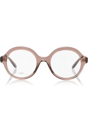Loewe Round-Frame Acetate Glasses - - OS - Moda Operandi