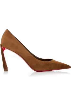 Christian Louboutin Condora 85mm Suede Pumps - - IT 36 - Moda Operandi