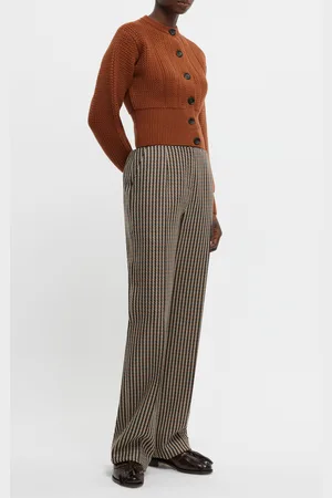 EMILIA WICKSTEAD Albert Fitted Wool Cardigan - - L - Moda Operandi