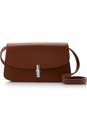 The Row Sofia E/W Leather Crossbody Bag - - OS - Moda Operandi