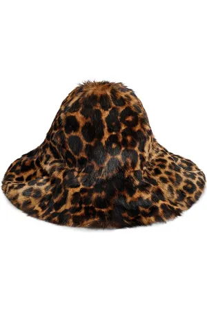 By Malene Birger Lailo Printed Fur Hat - - OS - Moda Operandi